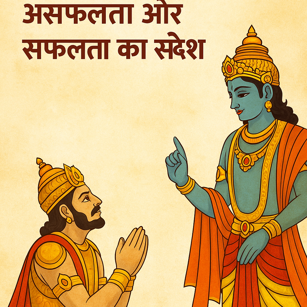 भगवद गीता अध्याय 2 श्लोक 37 – असफलता और सफलता का संदेश, कृष्ण और अर्जुन संवाद